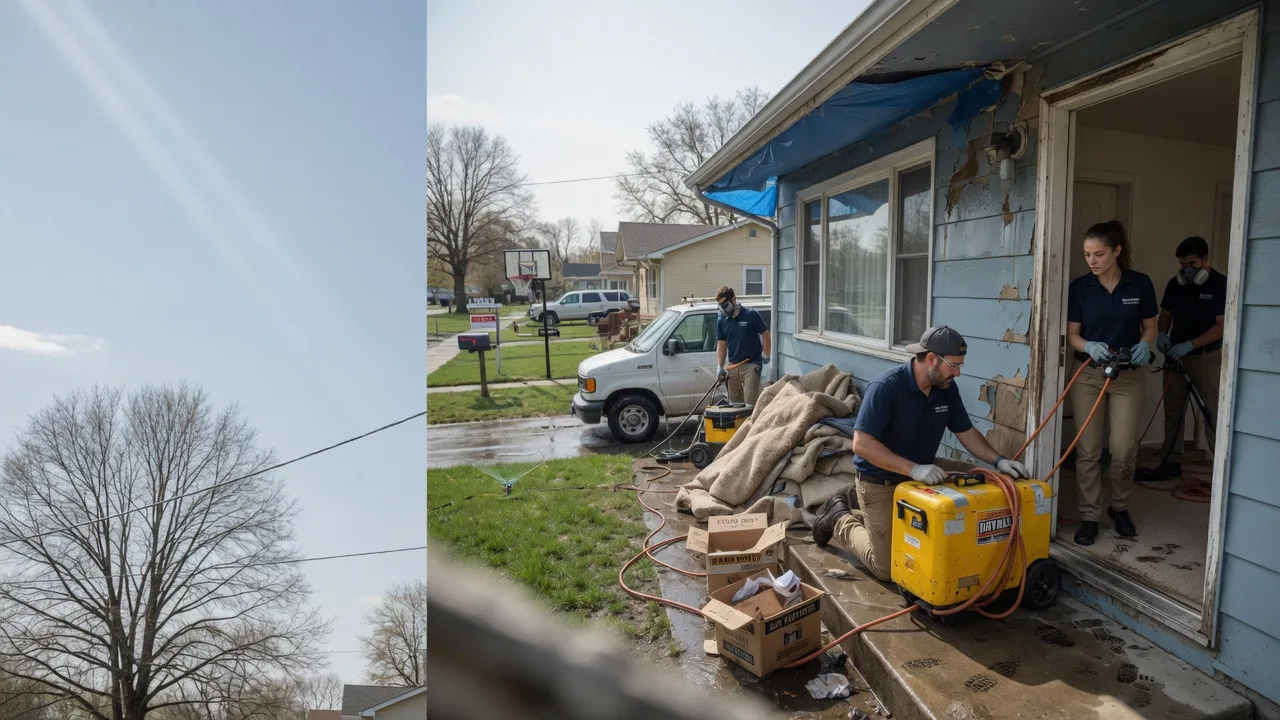 Basement Flood Cleanup in Denton, GA near me